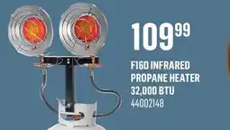 Canac F16D Infrared Propane Heater 32,000BTU offer