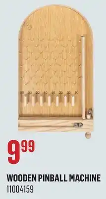 Canac Wooden Pinball Machine offer