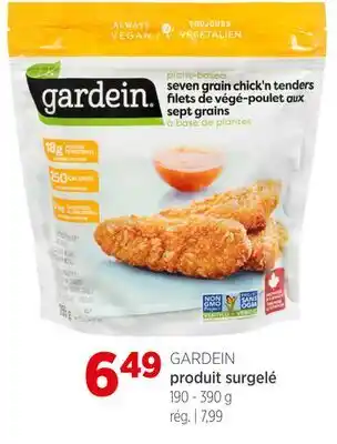 Avril Produit surgelé GARDEIN offer