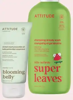 Avril Blooming Belly, Little Leaves et Baby Leaves ATTITUDE offer