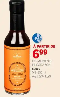 Avril sauce LES ALIMENTS MI CORAZON offer