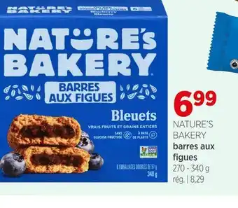 Avril Barres aux figues NATURE'S BAKERY offer