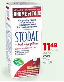 Avril Stodal BOIRON offer