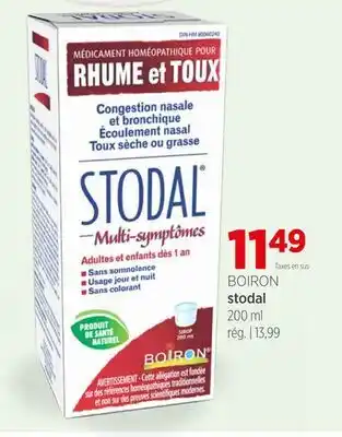 Avril Stodal BOIRON offer