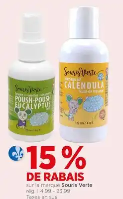 Avril Marque SOURIS VERTE offer