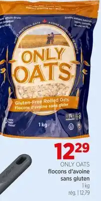 Avril Flocons d'avoine sans gluten ONLY OATS offer
