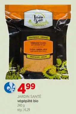 Avril végépâté bio JARDIN SANTÉ offer