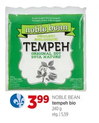 Avril Tempeh bio NOBLE BEAN offer