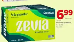 Avril Boissons gazéifiées ZEVIA offer