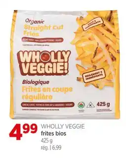 Avril Frites bios WHOLLY VEGGIE offer