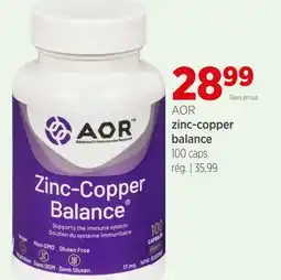 Avril zinc-copper balance offer