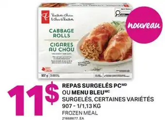 L'Intermarché REPAS SURGELÉS | FROZEN MEAL, 907 - 1/1,13 KG offer