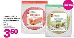 L'Intermarché TORTILLAS À LA SALSA DE TOMATES OUOU AUX ÉPINARDS AUX ÉPINARDS | TORTILLAS, 384 G offer
