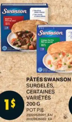 L'Intermarché PÂTÉS SWANSON | POT PIE, 200 G offer