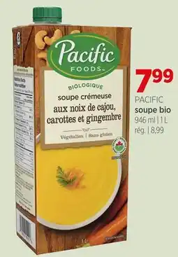 Avril Soupe bio PACIFIC offer