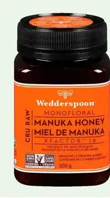 Avril sur le miel de manuka bio offer