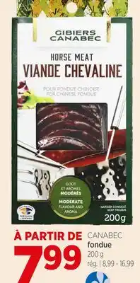 Avril Fondue CANABEC offer