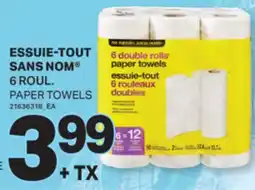 L'Intermarché ESSUIE-TOUT SANS NOM | PAPER TOWELS, 6 ROUL offer