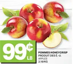 L'Intermarché POMMES HONEYCRISP | APPLES offer