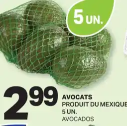 L'Intermarché AVOCATS | AVOCADOS, 5 UN offer