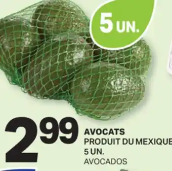 L'Intermarché AVOCATS | AVOCADOS, 5 UN offer