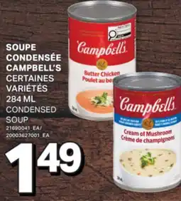L'Intermarché SOUPE CONDENSÉE CAMPBELL'S | CONDENSED SOUP, 284 ML offer