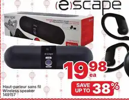 Rossy Haut-parleur sans fil Wireless speaker offer