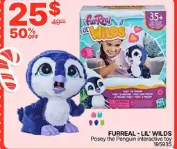 Rossy FURREAL-LIL' WILDS Posey the Penguin interactive toy offer