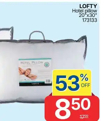 Rossy LOFTY Hotel pillow 20 x30 offer