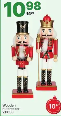 Rossy Wooden nutcracker offer