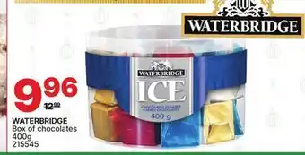 Rossy WATERBRIDGE Box of chocolates offer