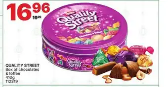 Rossy QUALITY STREET Box of chocolates & toffee offer