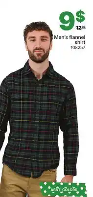 Rossy Men's flannel shirt offer