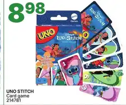 Rossy UNO STITCH Card game offer