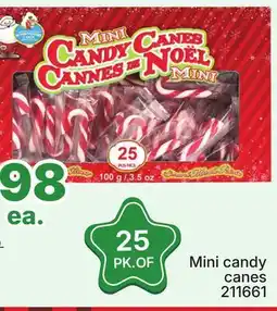 Rossy Mini candy canes offer