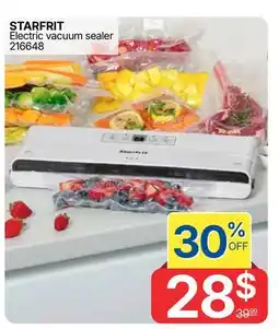 Rossy STARFRIT Electric vacuum sealer offer
