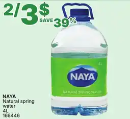 Rossy NAYA Natural spring water offer