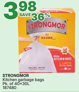 Rossy STRONGMOR Kitchen garbage bags offer