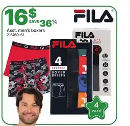 Rossy Asst. men's boxers offer