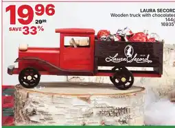 Rossy LAURA SECORD Wooden truck with chocolates offer