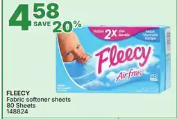 Rossy FLEECY Fabric softener sheets offer