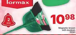 Rossy Magnetic broom with dustpan offer