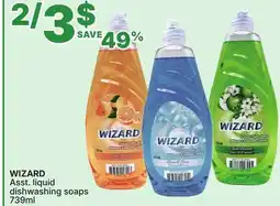 Rossy WIZARD dishwashing soaps offer