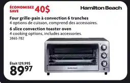 Home Hardware 6 slice convection toaster oven offer
