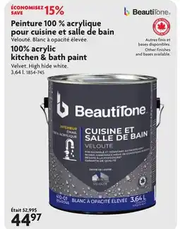 Home Hardware Kitchen & Bath Paint offer