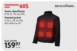 Home Hardware Heated jacket S, M, L, XL or 2XL offer