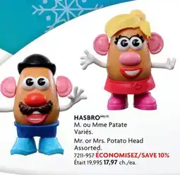 Home Hardware HASBRO MD Mr or Mrs. Potato Head offer