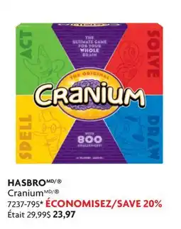 Home Hardware HASBRO Cranium offer