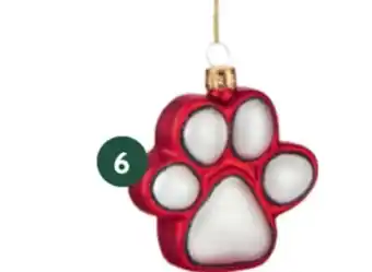 Home Hardware CHRISTMAS FOREVER Ornements Paw Print offer