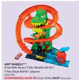 Home Hardware T-Rex Blaze BattleTM playset offer